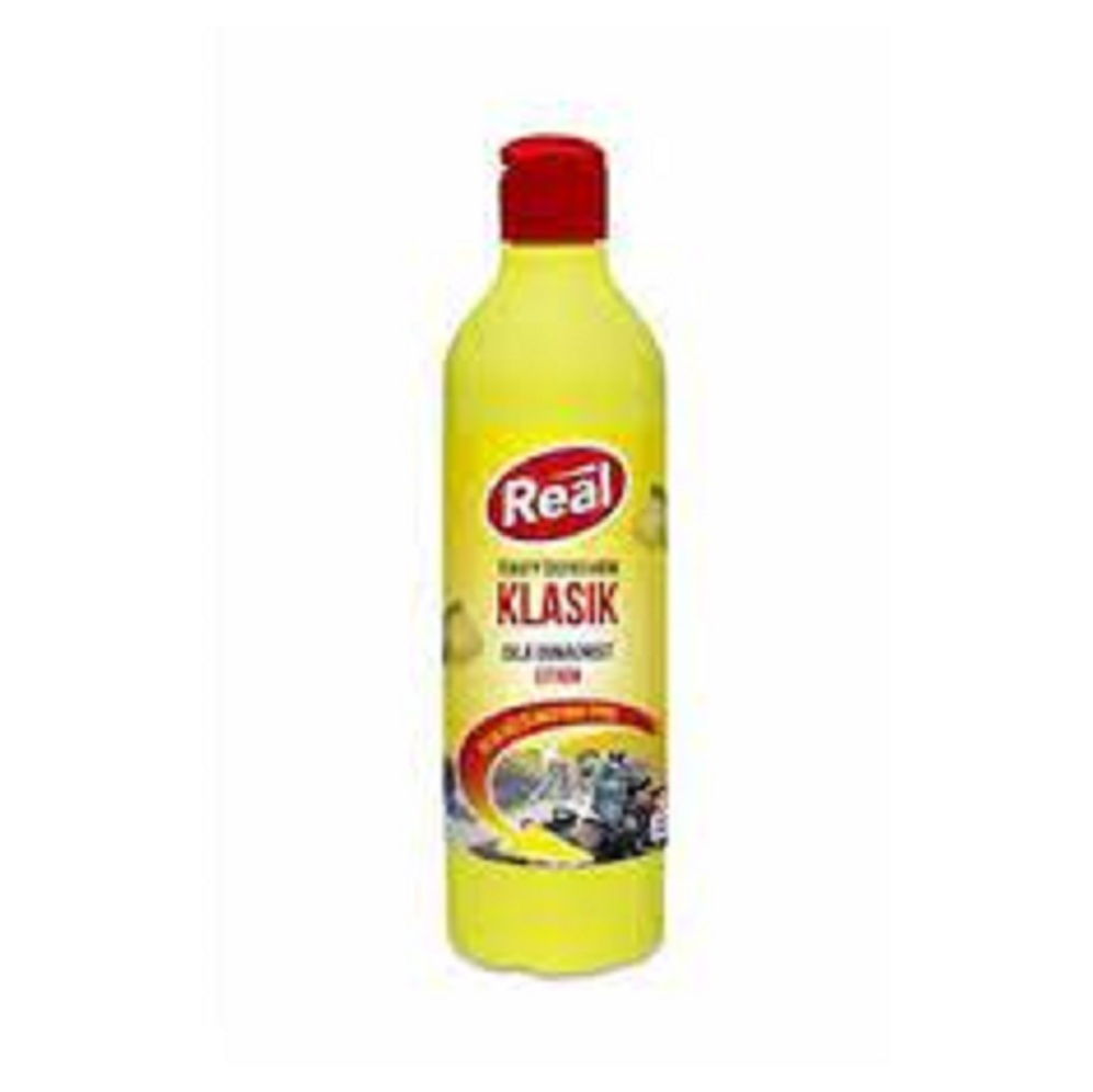 E-shop Real classic guľatá fľašu citrón / pomaranč 600 g