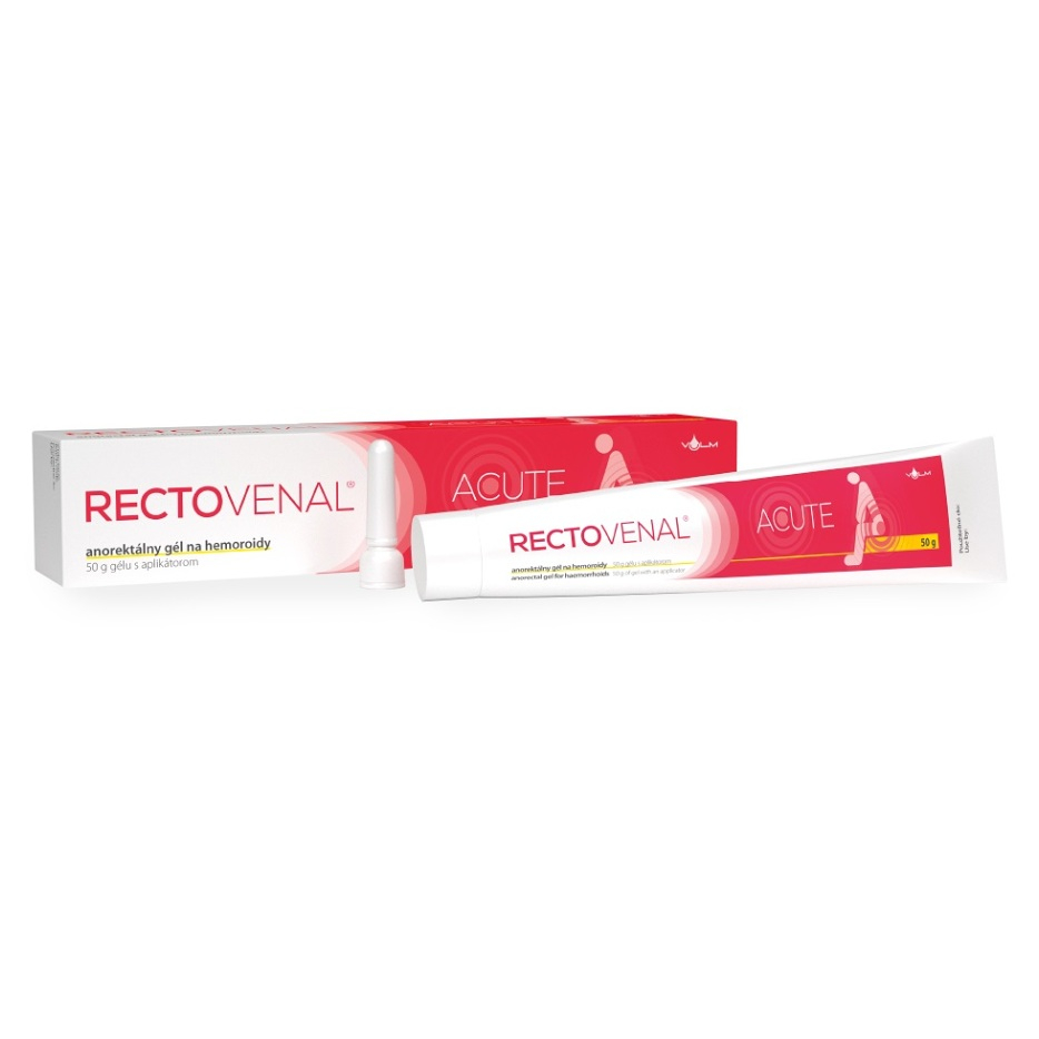 E-shop RECTOVENAL ACUTE anorektálny gél na hemoroidy 50 g