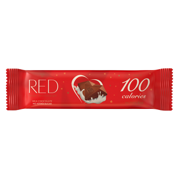 RED Mliečna čokoládová tyčinka bez pridaného cukru 26 g