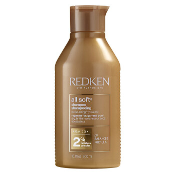 REDKEN All Soft Zjemňujúci šampón pre suché a krehké vlasy 300 ml