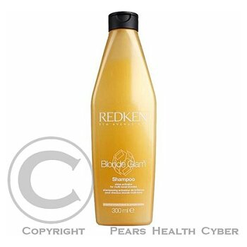 Redken Blonde Glam Shampoo 300ml (Pro blond a melírované vlasy) (Tužidlá na vlasy)