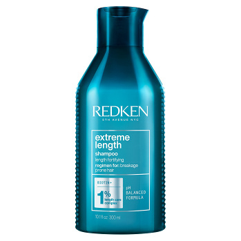 REDKEN Šampón na posilnenie dlhých a poškodených vlasov Extreme Length 300 ml (Šampóny na poškodené vlasy)