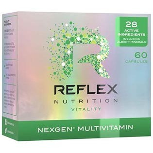 Reflex Nutrition Nexgen® Multivitamin kapsuly s multivitamínovým komplexom 60 cps