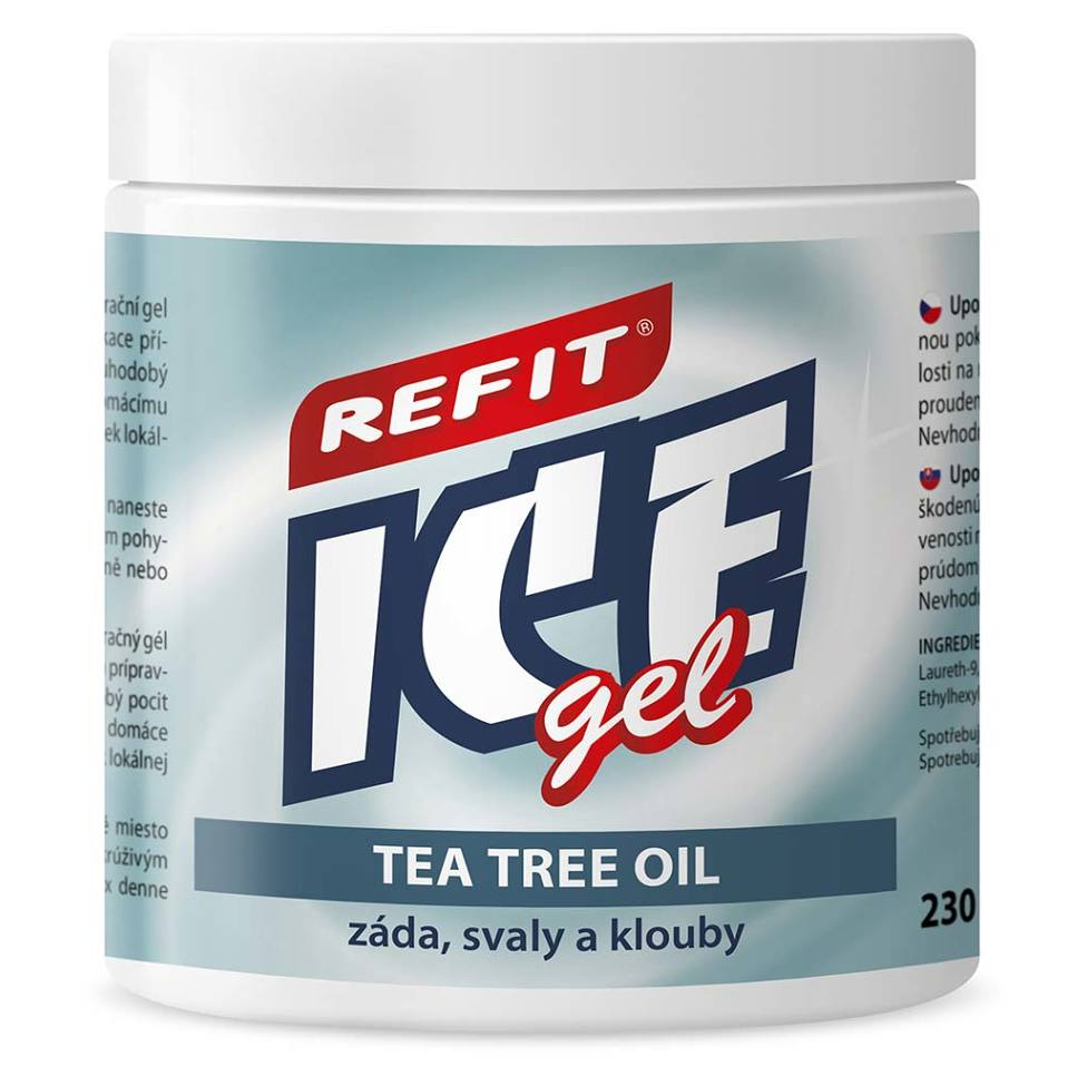 Refit Ice masážny gel s tea tree oil 230 ml