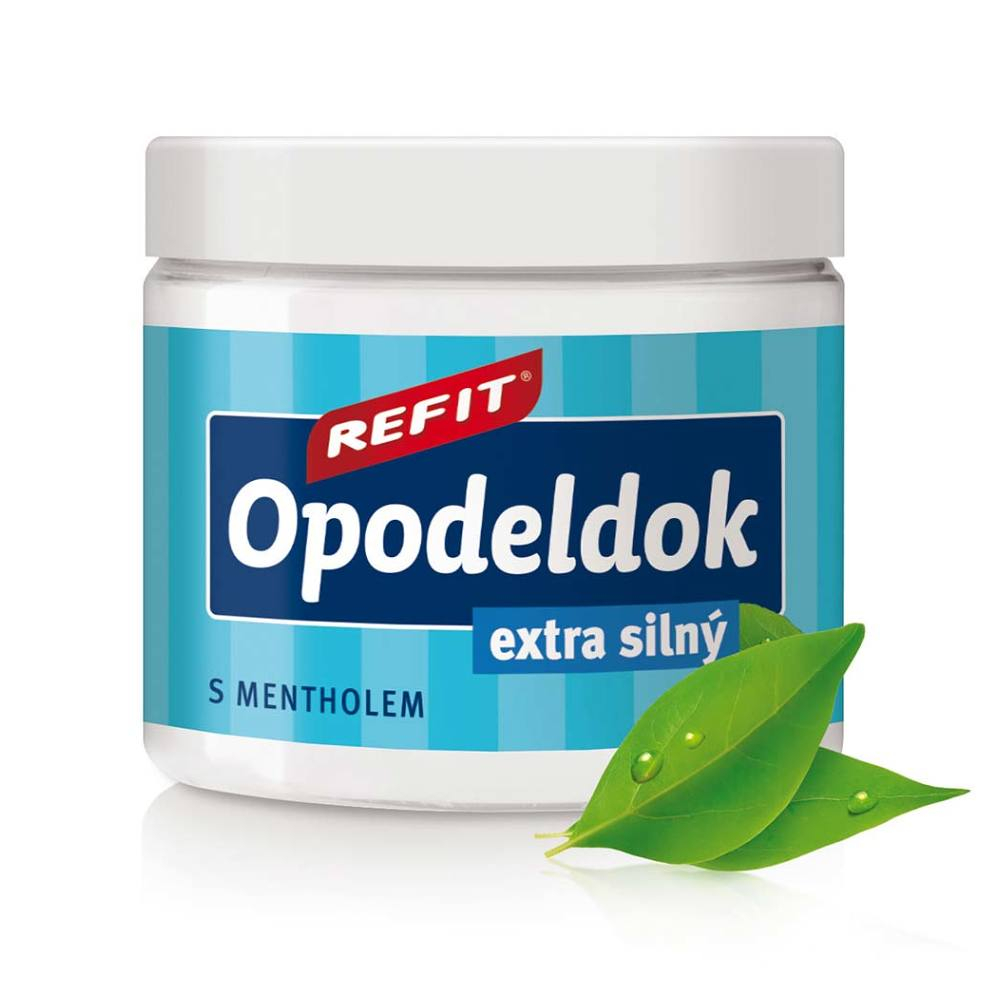 E-shop REFIT Opodeldok s mentholom extra silný 200 ml