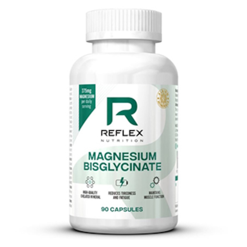 Reflex Nutrition Magnesium Bisglycinate kapsuly na účinné doplnenie horčíka 90 cps kúpite na Mojalekaren.sk