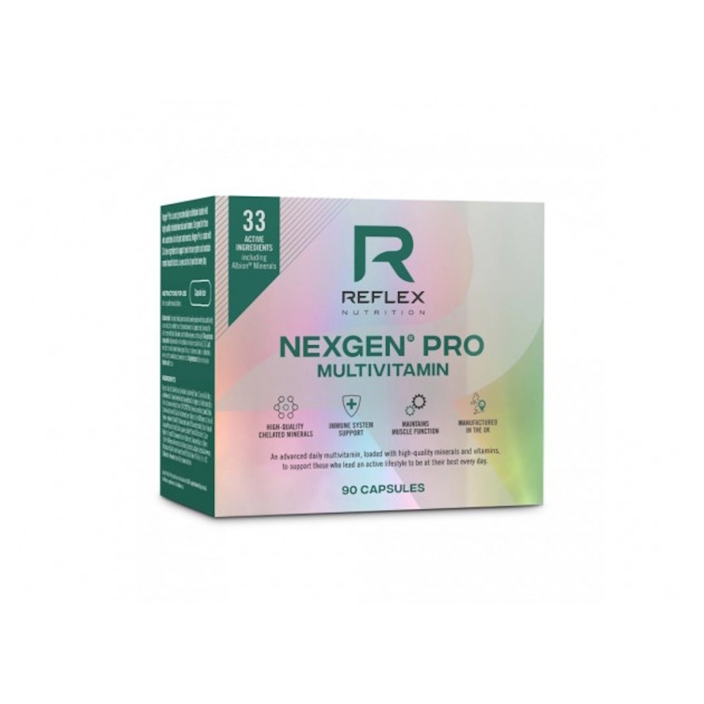 Reflex Nutrition Nexgen® PRO kapsuly pre správne fungovanie organizmu 90 cps kúpite na Mojalekaren.sk
