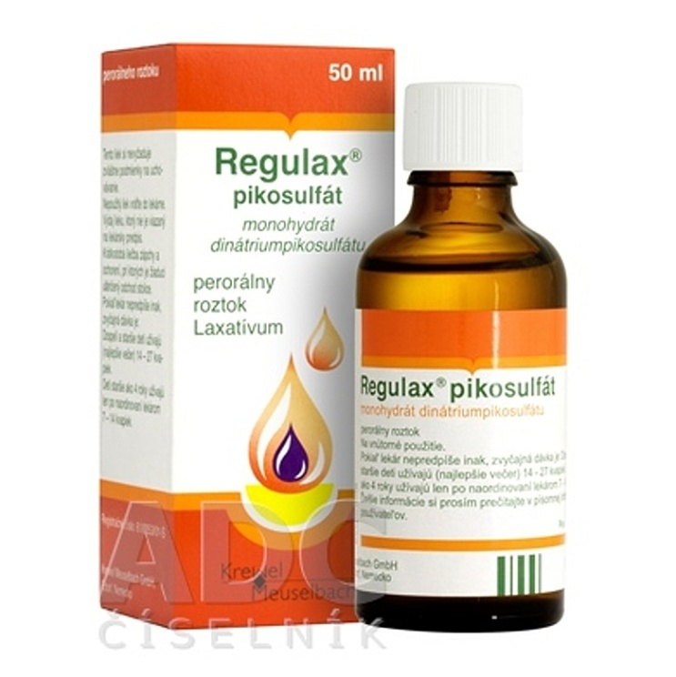 REGULAX pikosulfát 50 ml kúpite na Mojalekaren.sk