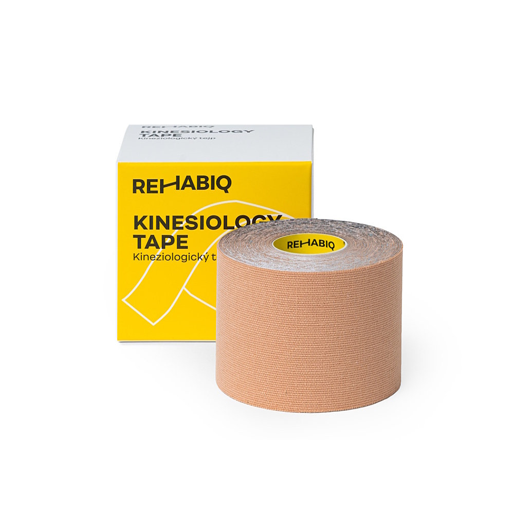 REHABIQ Kinesiology tape tejpovacia páska béžová 5 cm x 5 m