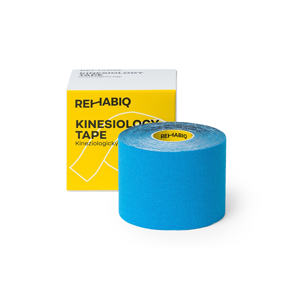 REHABIQ Kinesiology tape tejpovacia páska modrá 5 cm x 5 m