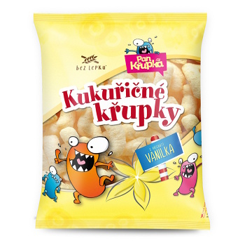 REJ Chrumky kukuričné ​​s príchuťou vanilky 90 g