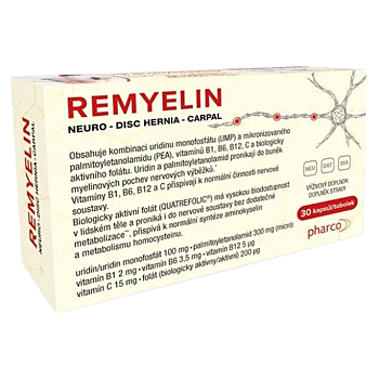 REMYELIN 30 kapsúl (Na energi, pri únave) - Viaczložkové