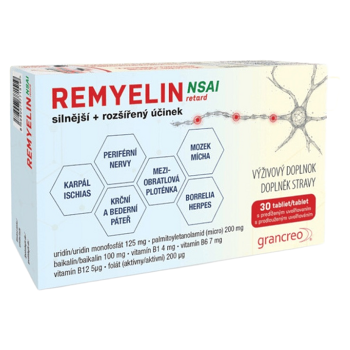 REMYELIN NSAI retard 30 tabliet (Energia, únava) - Viaczložkové