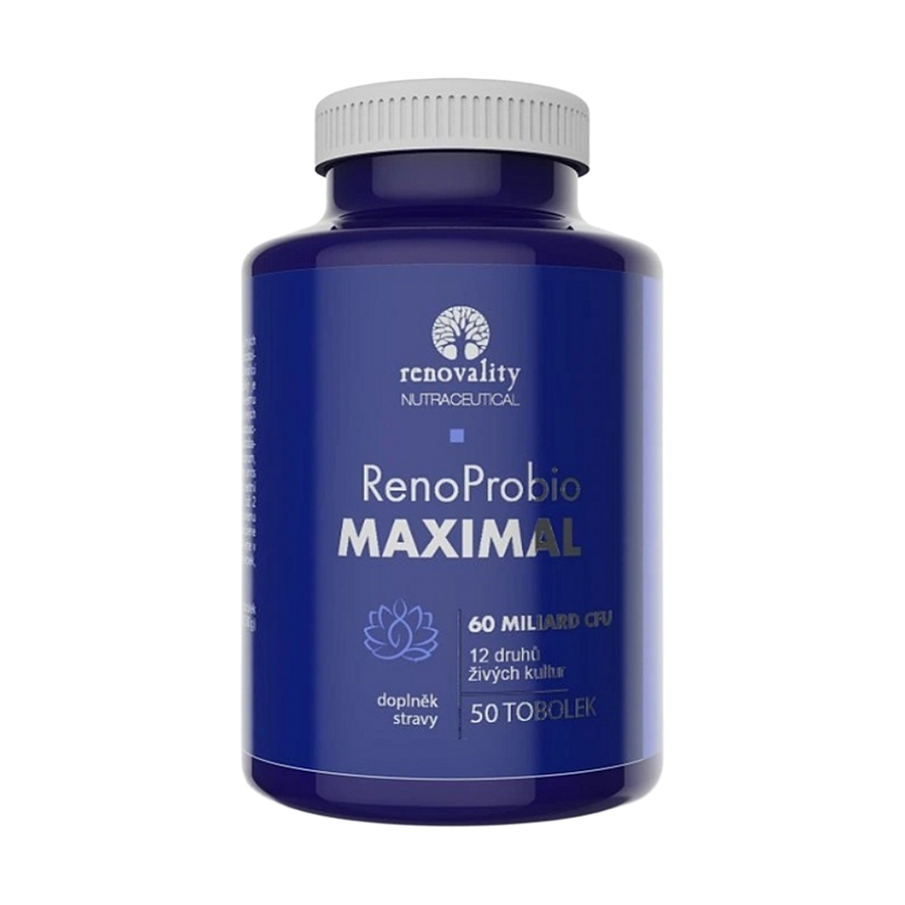 Renovality RenoProbio Maximal tobolky na podporu trávenia 50 ks