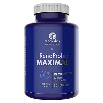 RENOVALITY RenoProbio Maximal 50 kapsúl (Probiotiká, laktobacily) - Viaczložkové