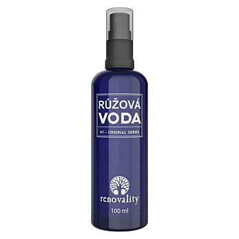RENOVALITY Ružová voda 100 ml (Prírodné pleťové vody) - Prírodné