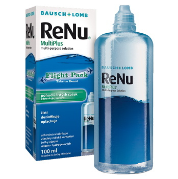 RENU MultiPlus letecký balíček 100 ml (Roztoky na kontaktné šošovky)