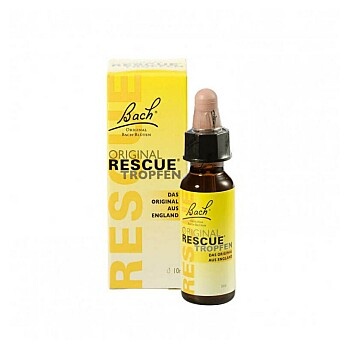 RESCUE® Bachove kvetové esencie krízové kvapky 10 ml (Bylinné výživové doplnky) - Prírodné, Viaczložkové