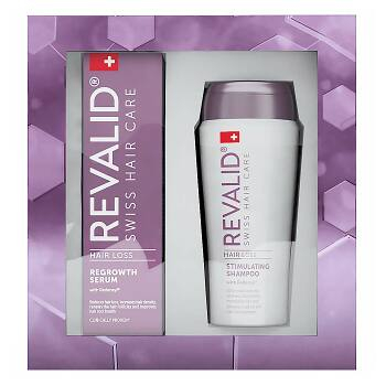 REVALID Hair Loss Promo Set (Revalid Regrowth Serum 50 ml + Revalid Stimulating Shampoo 75 ml) Darčekové balenie