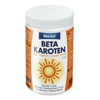 REVITAL Beta-karotén 6 mg 120 tabliet