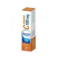 REVITAL Vitamín C 500 mg Pomaranč 20 šumivých tabliet