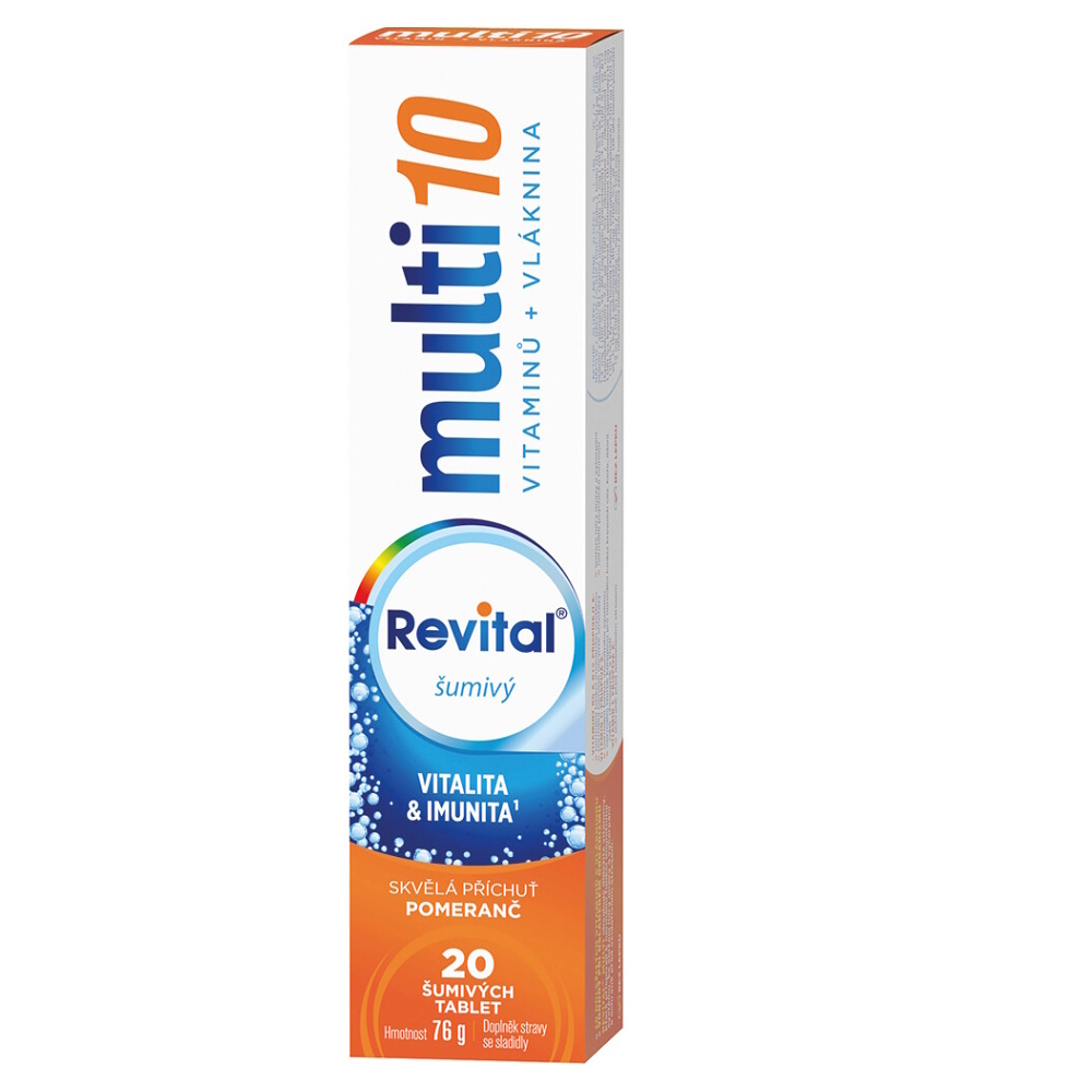 E-shop REVITAL Multi Pomaranč šumivé tablety 20 ks
