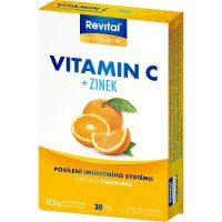 REVITAL Vitamín C + Zinok 30 tabliet REVITAL Vitamín C + Zinok 30 tabliet