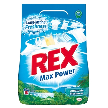 REX Amazonia Freshness Prací prášok 18 praní 1,17 kg
