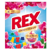 REX Prací prášok Aromatherapy Orchid Color Box 4 pranie 220 g