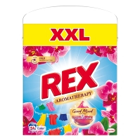 REX Aromatherapy prací prášok Orchid Color Box 54 praní 2,97 kg