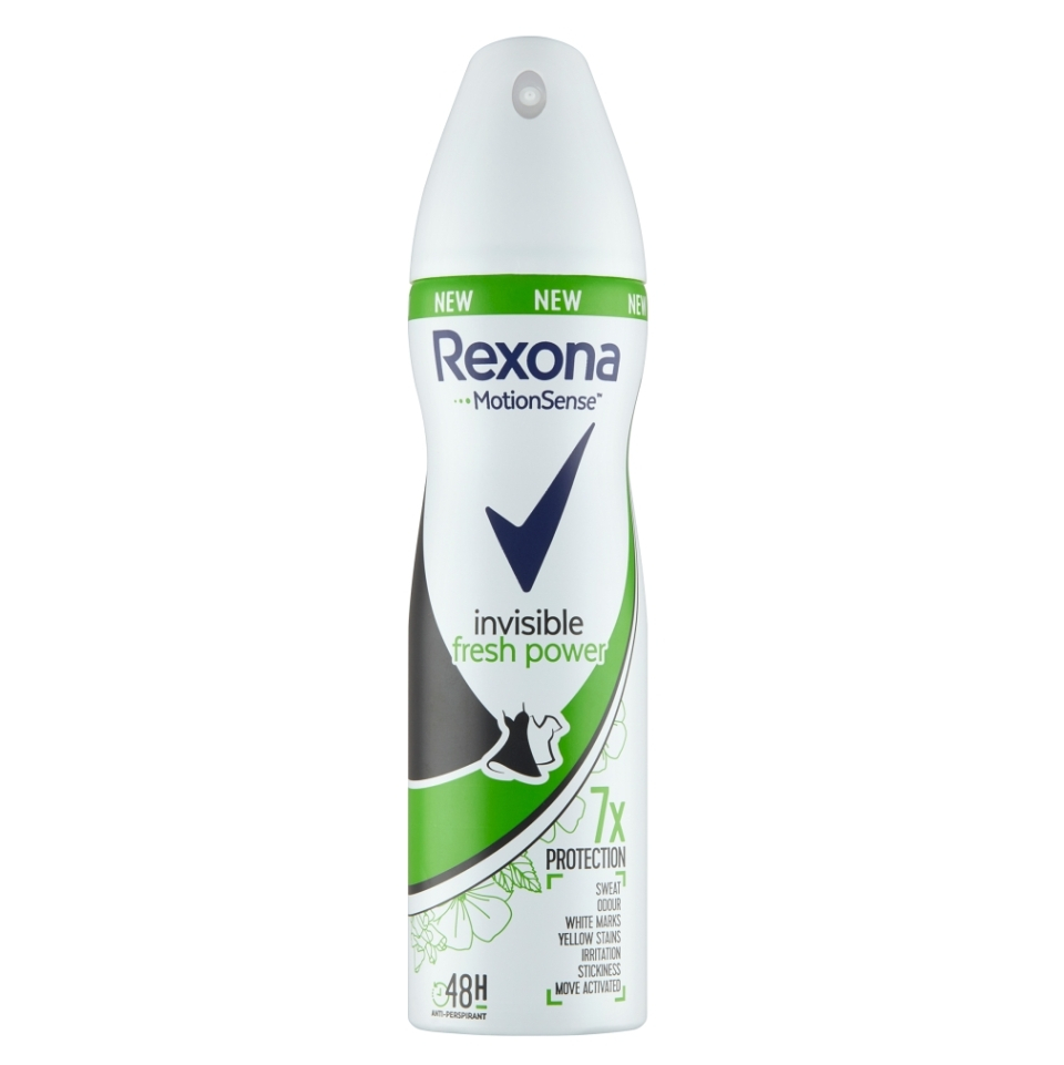 REXONA Invisible Fresh & Power Antiperspirant v spreji 150 ml