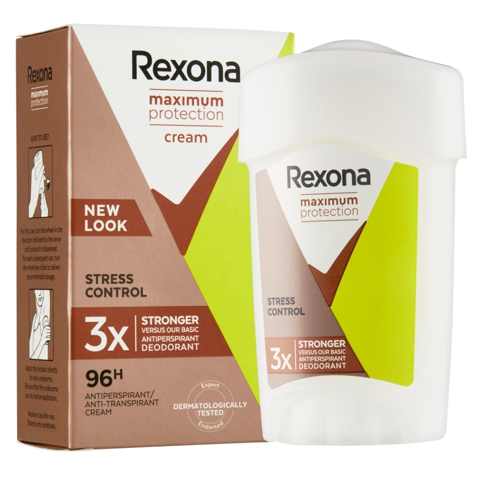 REXONA Maximum Protection Stress Control 45 ml kúpite na Mojalekaren.sk
