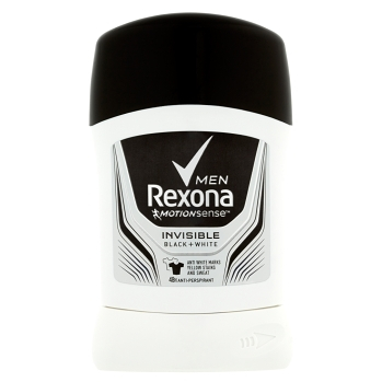 REXONA Men Invisible Black&White tuhý dezodorant 50 ml
