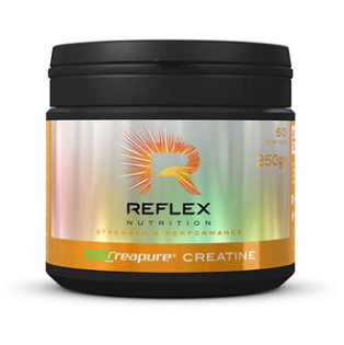Reflex Nutrition Creapure Creatine podpora tvorby svalovej hmoty 250 g