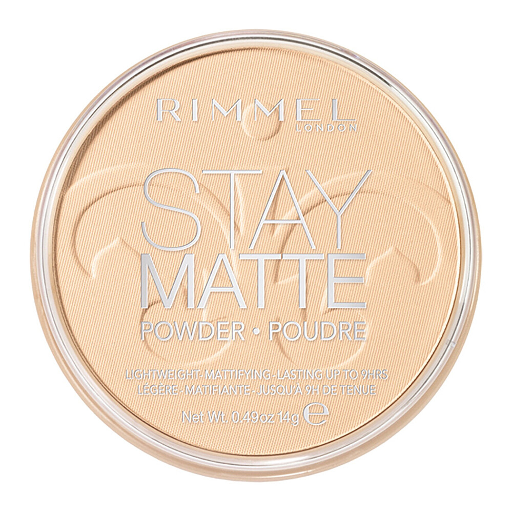 E-shop Rimmel London Stay Matte Long Lasting Pressed Powder 14 g 003 Peach Glow