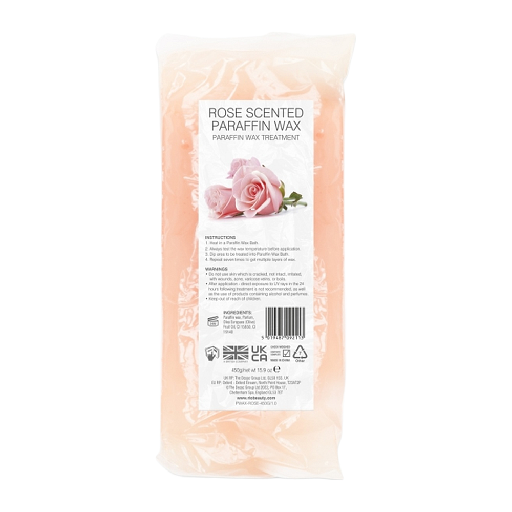 RIO PWAX Vosk pre parafínový kúpeľ Rose 450 g