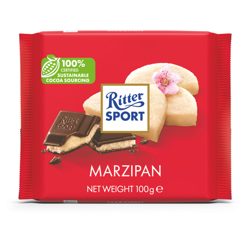 Ritter Sport Čokoláda s marcipánom 100 g