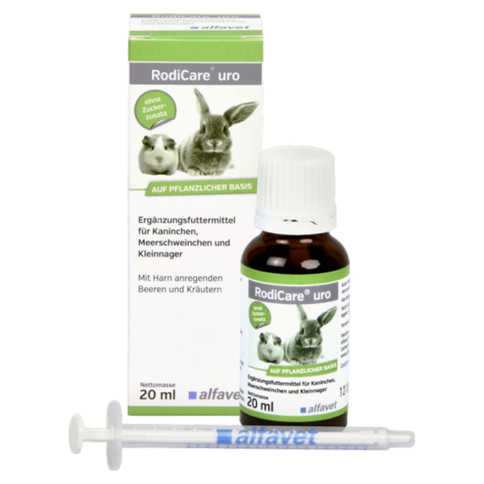 E-shop RODICARE Uro pre králiky a morčatá 20 ml