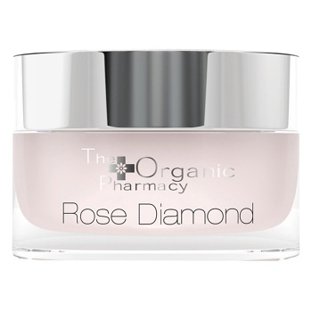 THE ORGANIC PHARMACY Rose Diamond pleťový krém s diamantovým práškom 50 ml