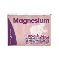 ROSEN PHARMA Magnesium 300 mg 20 perlivých pastiliek