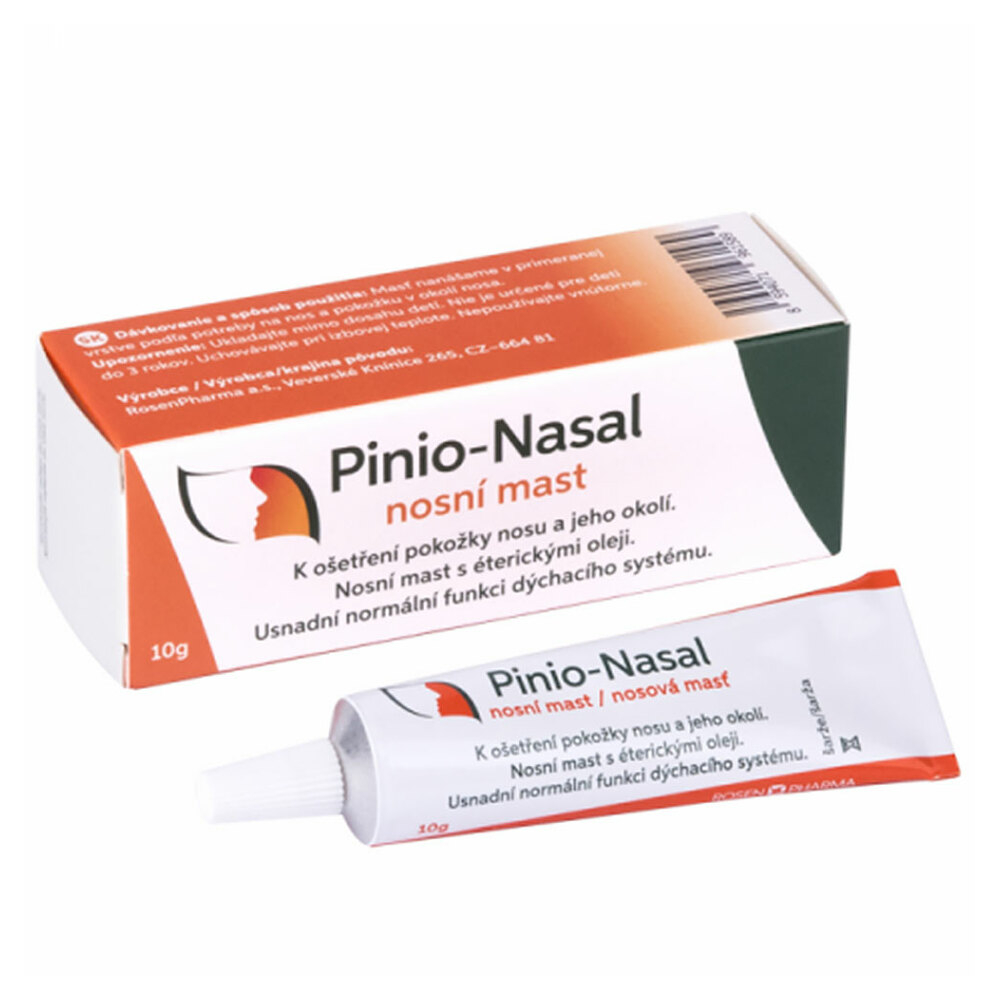 ROSEN PHARMA Pinio Nasal Nosová masť 10 g kúpite na Mojalekaren.sk
