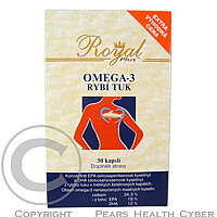 MEDIREL Royal plus omega 3 rybí tuk 30 kapsúl