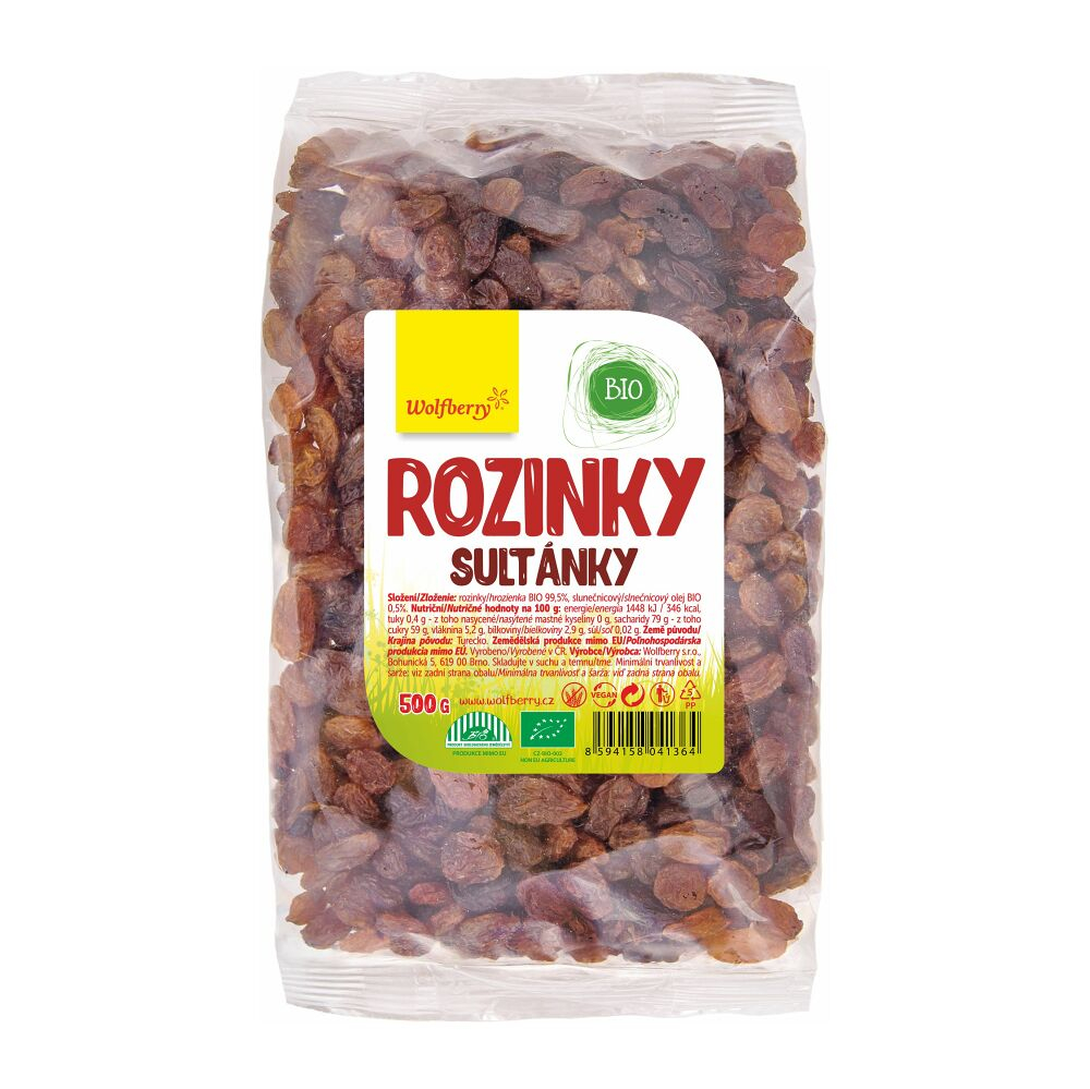 WOLFBERRY Hrozienka BIO 500 g