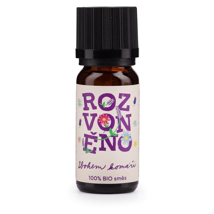 E-shop ROZVONĚNO Zbohom komáre Zmes éterických olejov Zbohom komáre 10 ml