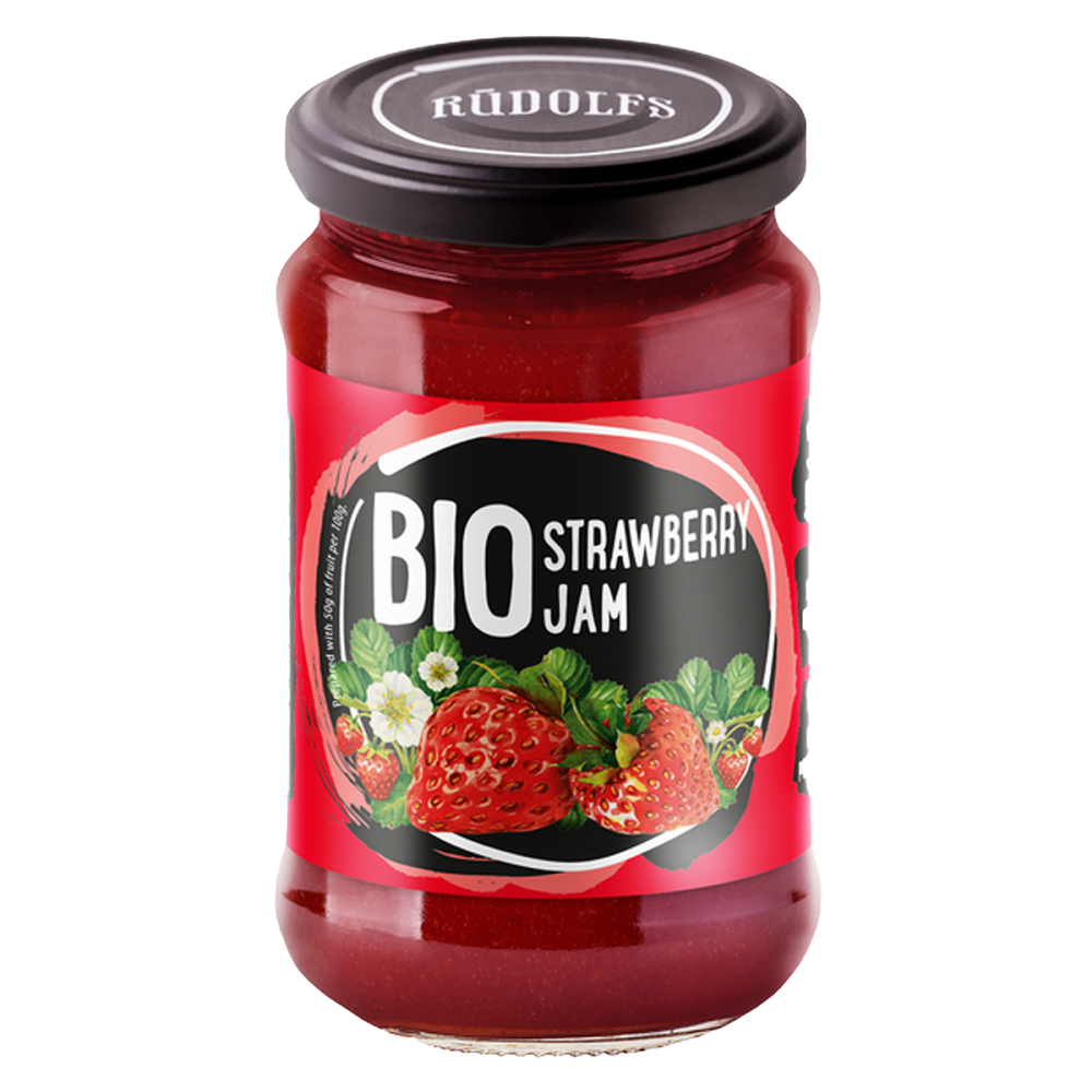 ALLNATURE Rudolfs BIO Jahodový džem 400 g