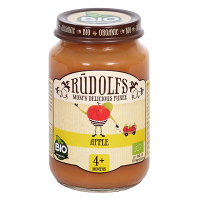 RUDOLFS Bio príkrm jablko 4m+ 190 g