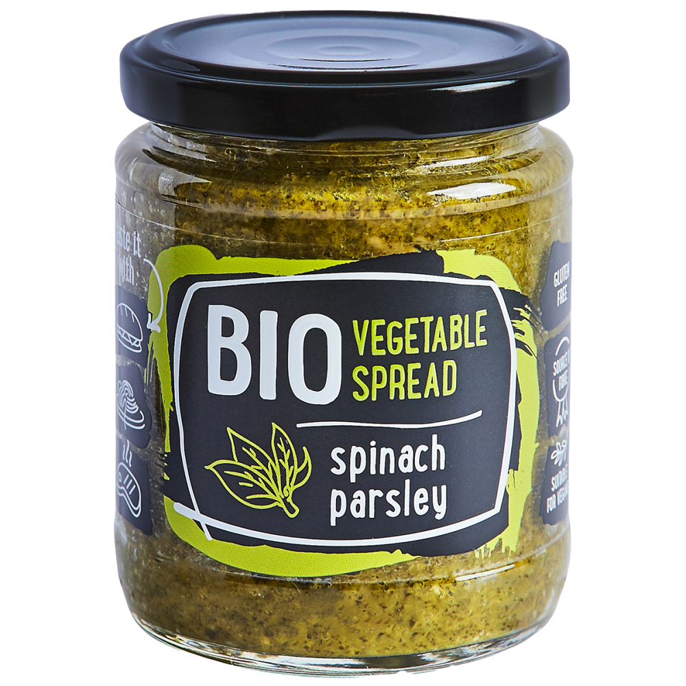 Rudolf’s BIO zeleninová nátierka so špenátom a petržlenom zeleninová nátierka 235 g kúpite na Mojalekaren.sk