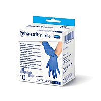 PEHA-SOFT Nitrile Fino Vyšetrovacie rukavice veľkosť L 10 kusov