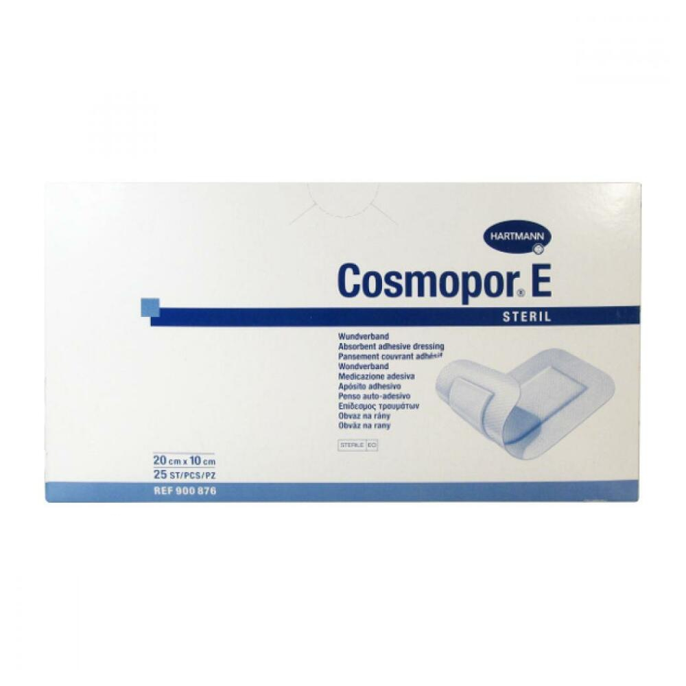 COSMOPOR Rýchloobväz E sterilný 20x10 cm 25 kusov