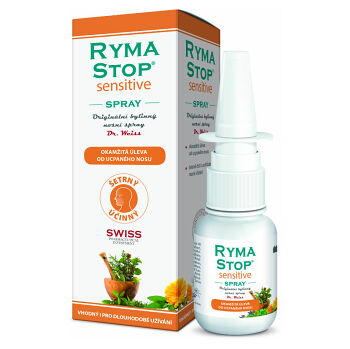 DR. WEISS RymaStop Sensitive bylinný nosný spray 30 ml